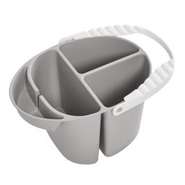 deflecto Godet à peinture multifonction, gris