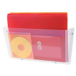 deflecto Porte-brochures mural "DocuPocket", A4 paysage