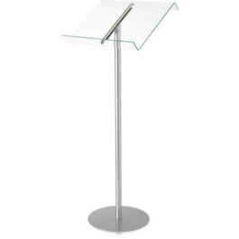 deflecto Pupitre, transparent/argent