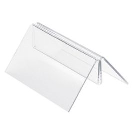 deflecto Support pour cartes et brochures, transparent