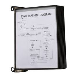 djois by tarifold Kit mural d'affichage PRO, A4, équipé