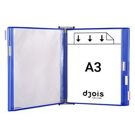 djois by tarifold Kit mural métal, A3, équipé
