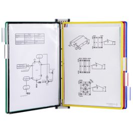 djois by tarifold Kit mural magnétique, A4, équipé