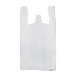 dm-folien Sac en plastique, en bloc, en HDPE, blanc