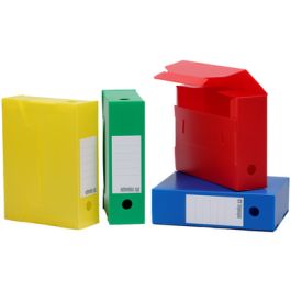 extendos Boîtes d'archives, PP, 100 mm, assorti x12