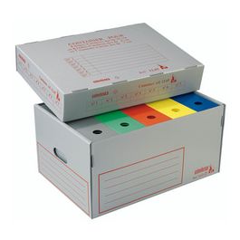 extendos Conteneur d'archives ignifugé, en PP alvéolé x5