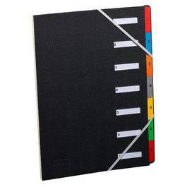 extendos Trieur numérique, A4, 1-7, 7 compartiments, noir