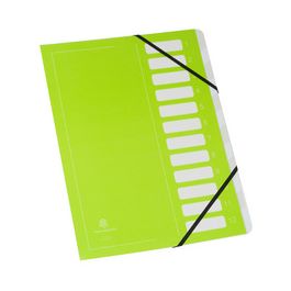 extendos Trieur série 122 "Flashy", 12 compartiments, vert