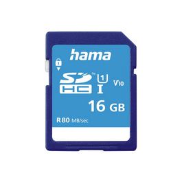 hama Carte mémoire SecureDigital HC, classe 10, 16 GB