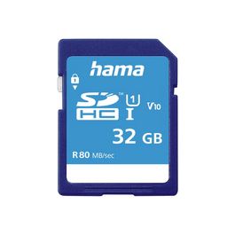 hama Carte mémoire SecureDigital HC, classe 10, 32 GB
