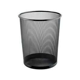 helit Corbeille à papier "the circle network", noir