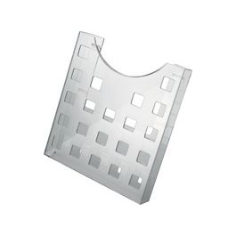 helit Porte-brochures "the grid", A4 portrait, transparent