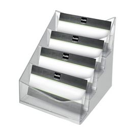 helit Porte-cartes de visite "the helpdesk", transparent