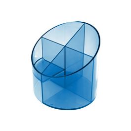 helit Pot multifonction "the cross", 4 compartiments, bleu