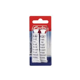 herlitz Blanc de fond, contenu: 2 tubes de 7,5 ml