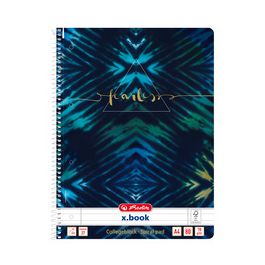 herlitz Cahier à spirales New Batik "Fearless", A4