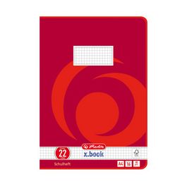 herlitz Cahier x.book, A4, réglure  20 / uni
