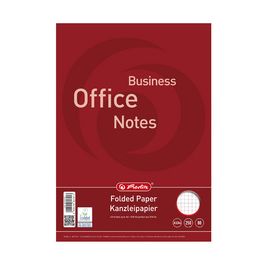 herlitz Copies doubles, A3/A4, quadrillé/marge