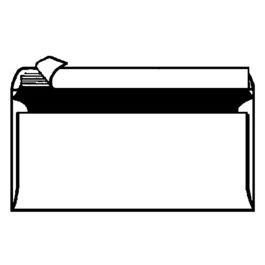 herlitz Enveloppe, format C6, sans fenêtre, blanc