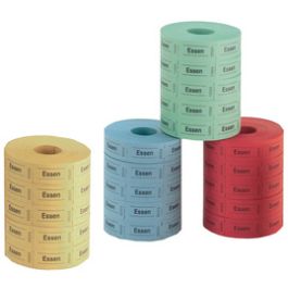 herlitz Essenmarken, 30 x 55 mm, 1.000 Abriss je Rolle