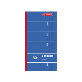 herlitz Formularbuch "Bonbuch 803", DIN A4, sortiert