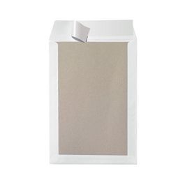 herlitz Pochette d'expédition avec dos en carton B4, blanc