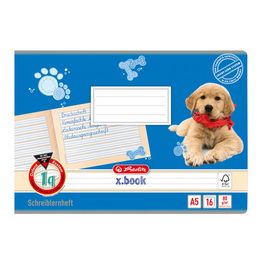 herlitz Schreiblernheft x.book, DIN A5 quer, Lineatur 1q