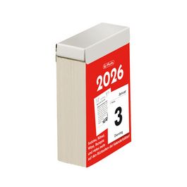 herlitz Tages-Abreißkalender Nr.3, 2026