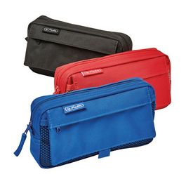 herlitz Trousse à stylos avec poche en filet, assortie x3