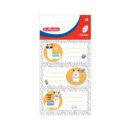herlitz Étiquettes pour livres Lama, 76 x 35 mm