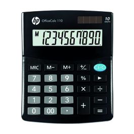 hp Calculatrice de bureau "OfficeCalc 110", noir
