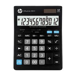 hp Calculatrice de bureau "OfficeCalc 200 II", noir