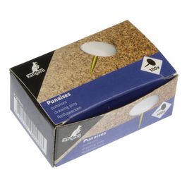 kangaro Punaise, gainé de plastique, blanc