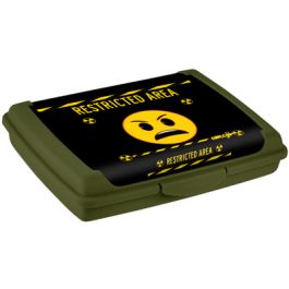 keeeper Boîte à goûter "carla mini emoji danger", olive