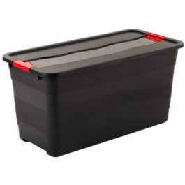 keeeper Boîte de rangement "eckhart", 83 L, graphite/rouge
