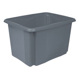 keeeper Boîte de rangement "emil eco", 30 litres, gris