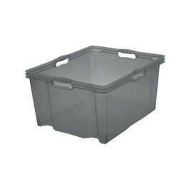 keeeper Boîte de rangement "franz", 44 litres, crystal-grey