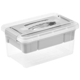 keeeper Boîte de rangement "henri", 16 litres, nordic grey