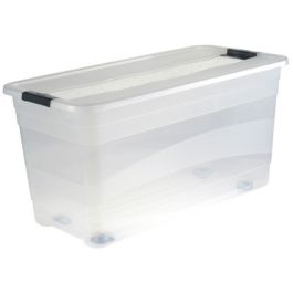 keeeper Boîte de rangement "konrad", avec roulettes, 83 L