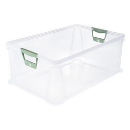 keeeper Boîte de rangement "luis", 45 L, transparent