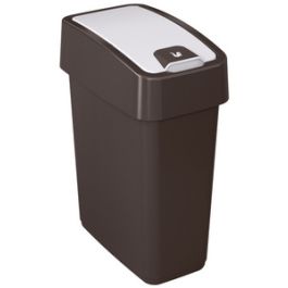 keeeper Poubelle "magne", 45 litres, anthracite / blanc