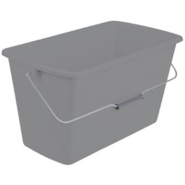 keeeper Seau de ménage "bent", rectangulaire, nordic-grey