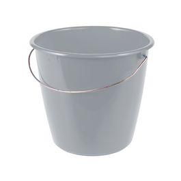 keeeper Seau de ménage "erik", rond, 5 litres, nordic-grey