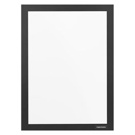 magnetoplan Cadre d'affichage magnetofix, A3, noir