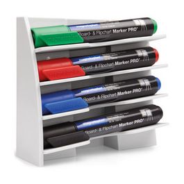 magnetoplan Porte-marqueurs en plastique, pour 4 marqueurs