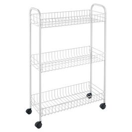 metaltex Desserte multi-usage Slim, 3 niveaux, blanc