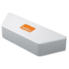 nobo Effaceur magnétique pour tableau blanc, blanc