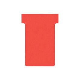 nobo Fiche T, indice 1,5 / 45 mm, 170 g/m2, rouge