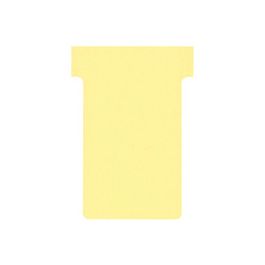 nobo Fiche T, indice 3 / 92 mm, 170 g/m2, jaune