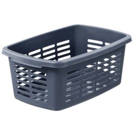 orthex Corbeille à linge, 30 litres, gris foncé